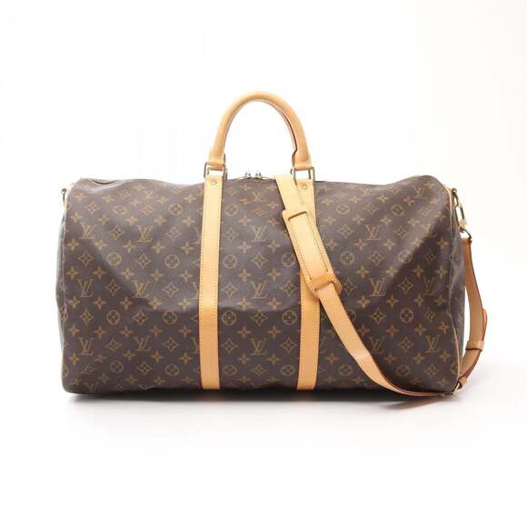 LOUIS VUITTON Handbags - Louis Vuitton Keepall Bandouliere 55 Boston Bag, Handbag, Coated Canvas and L...